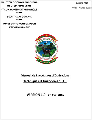 Manuel procedures doperations FIE 1